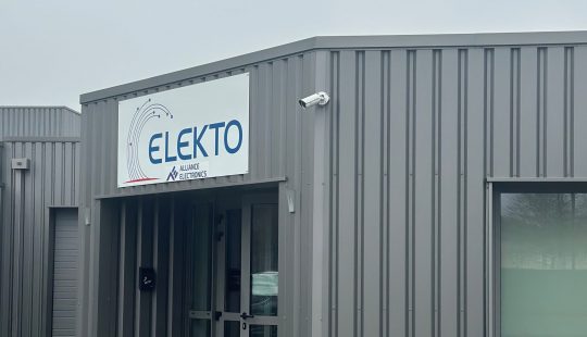 Façade extérieur de l'entreprise Elekto.