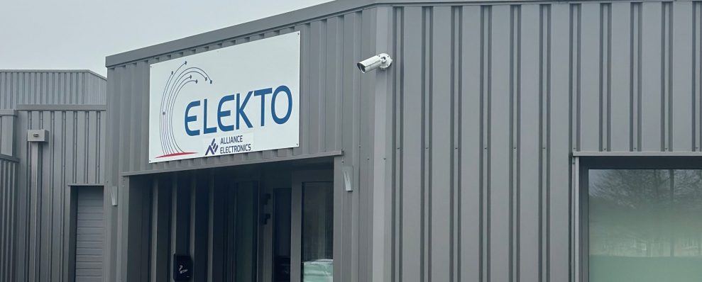 Façade extérieur de l'entreprise Elekto.