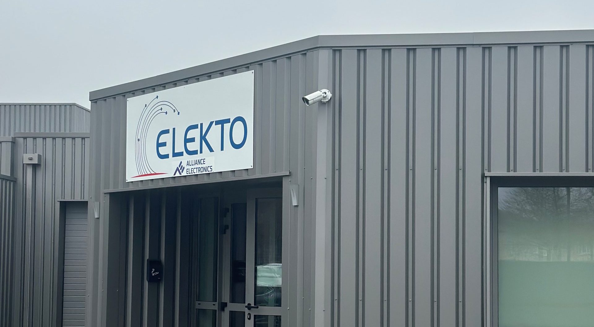 Façade extérieur de l'entreprise Elekto.